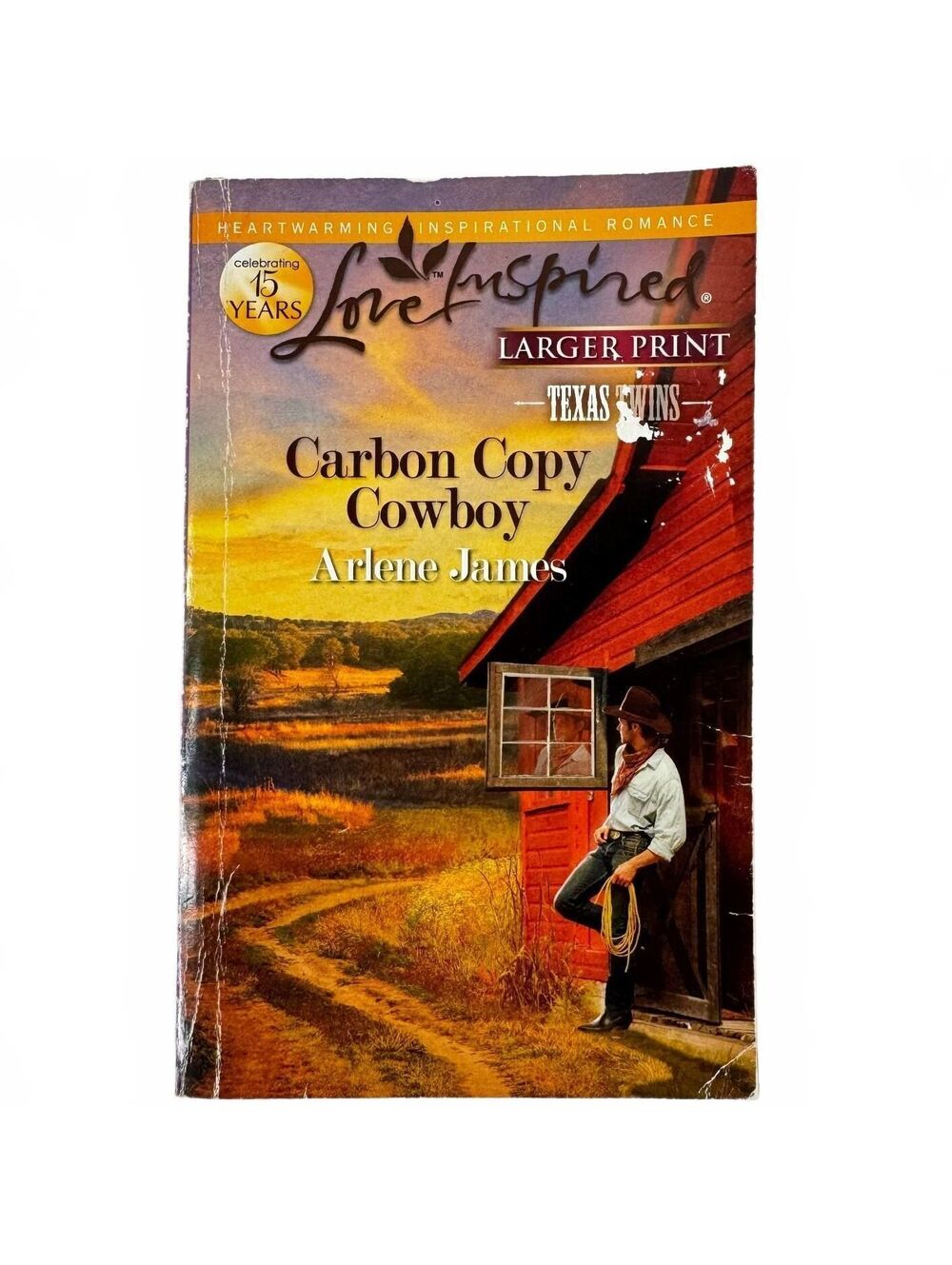Carbon Copy Cowboy by Arlene James (paperback) (LARGE PRINT)